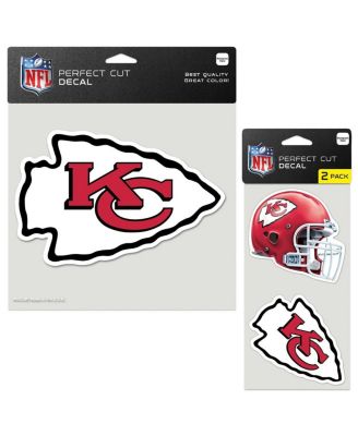Wincraft - Kansas City Chiefs Three-Pack Perfect Cut Decal Sheet