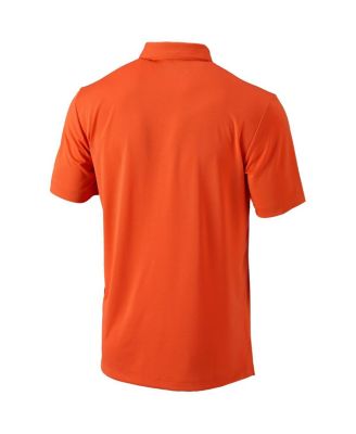 Men's Orange Oklahoma City Thunder 2025 NBA Finals Champions Omni-Wick Drive Polo Shirt