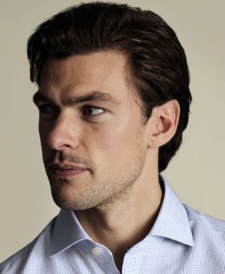 Men's Non-Iron Check Dress Shirt 