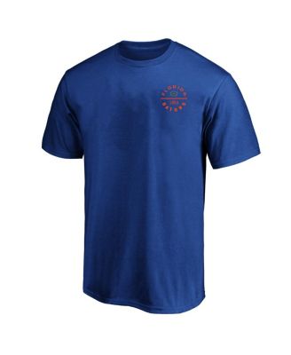Men's Royal Florida Gators Big Tall Fast Break 2 Hit T-Shirt