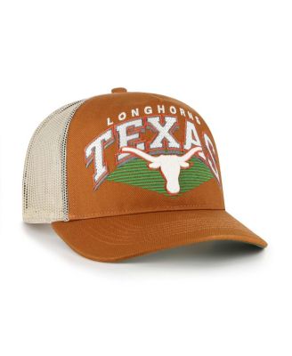 Men's Burnt Orange Texas Longhorns Pomona Mesh Hitch Adjustable Trucker Hat