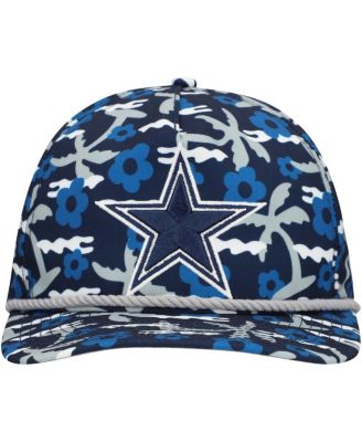 Men's Navy Dallas Cowboys Wakey Wakey Golfer Snapback Hat