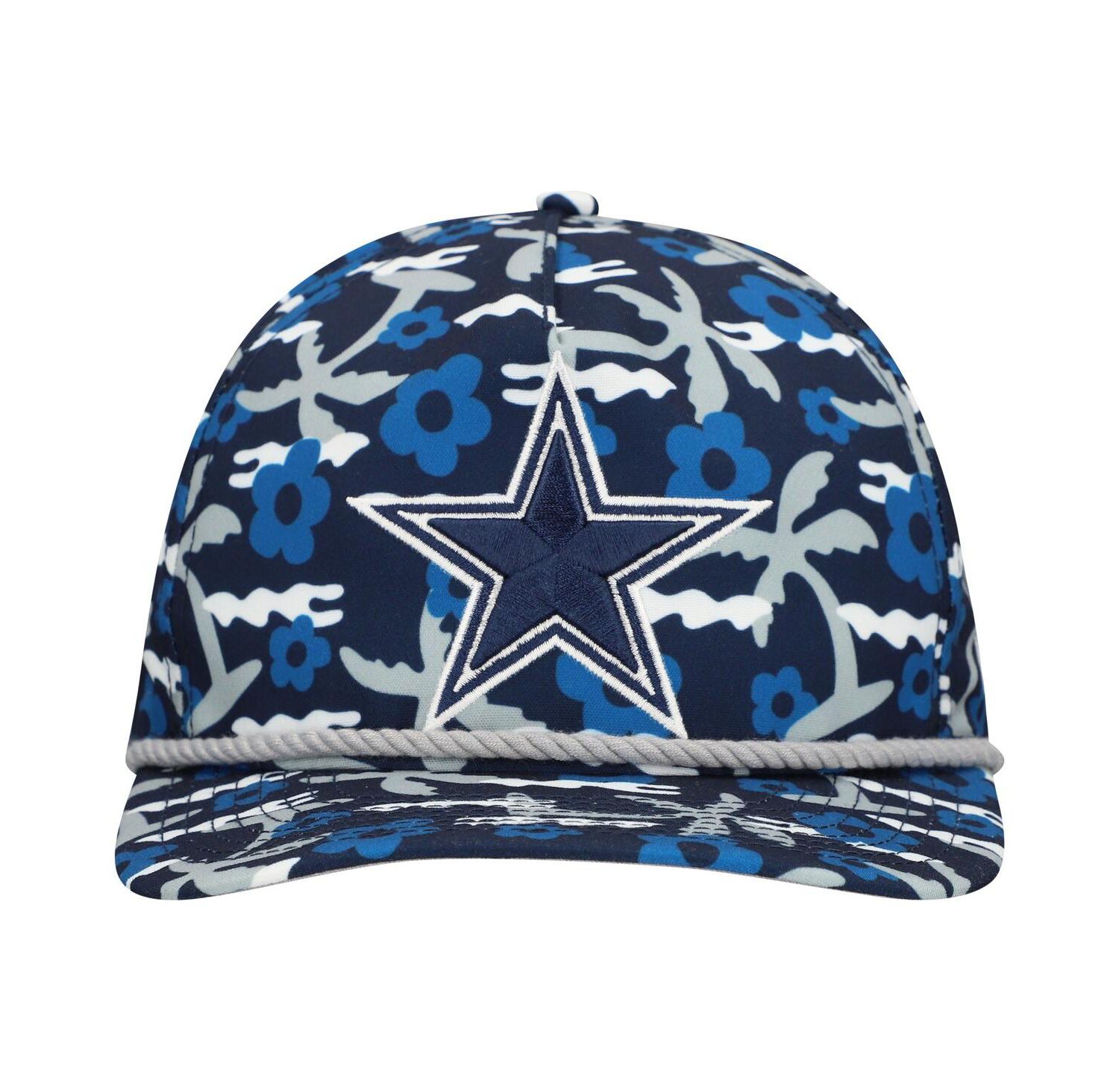Men's Navy Dallas Cowboys Wakey Wakey Golfer Snapback Hat
