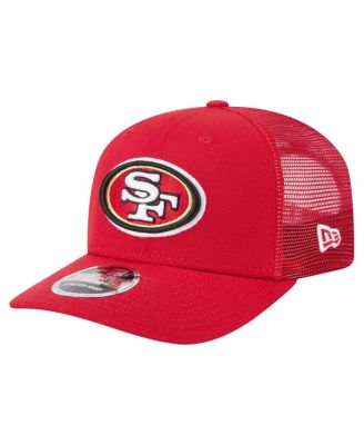 New Era - Men's Scarlet San Francisco 49ers Team Collection 9SEVENTY Stretch-Snap Adjustable Hat