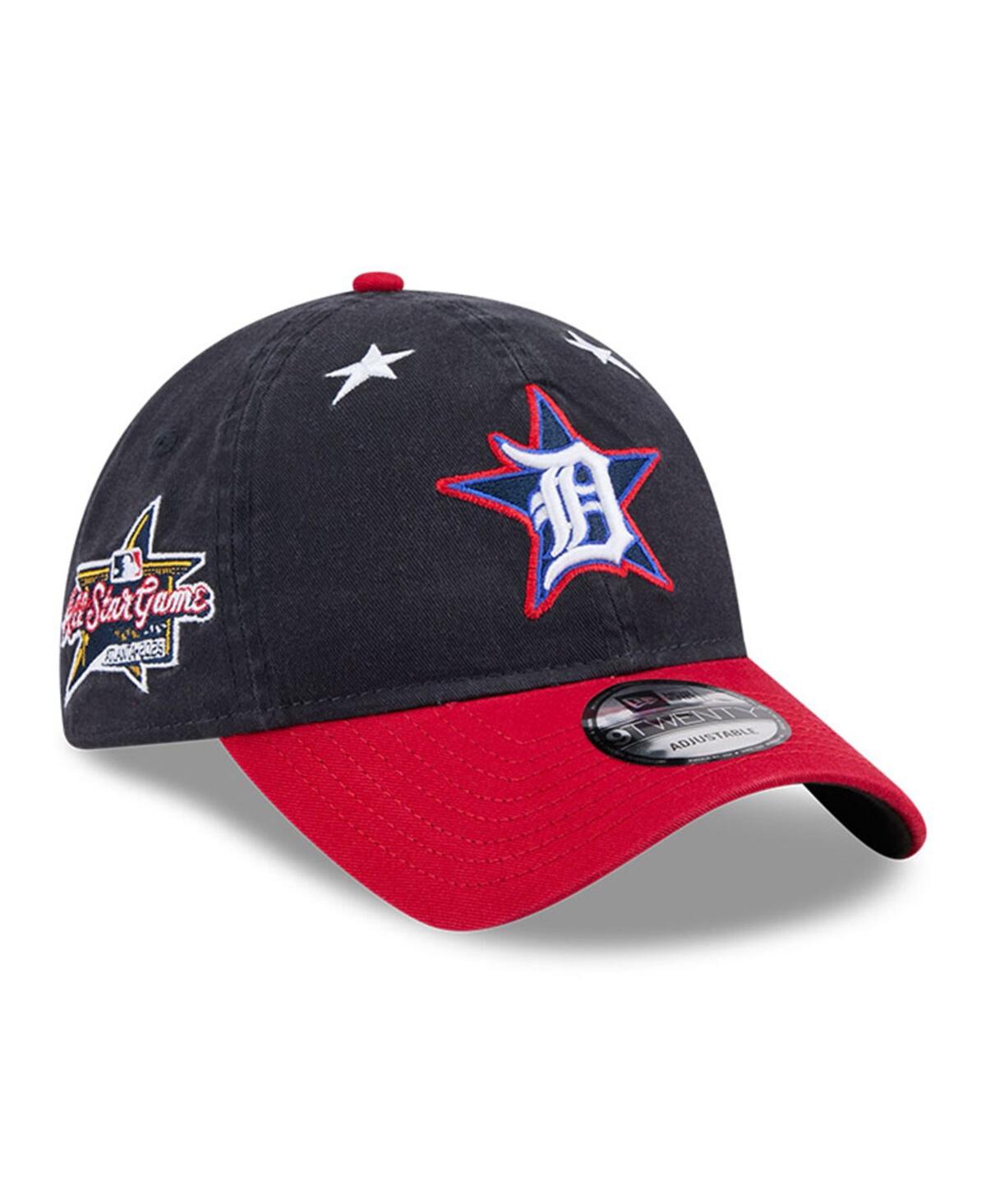 Men's Navy/Red Detroit Tigers 2025 Mlb All-Star Game Workout 9TWENTY Adjustable Hat - Navy, Red