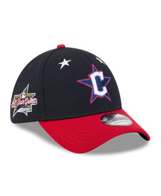 New Era - Men's Navy/Red Cleveland Guardians 2025 MLB All-Star Game Workout 39THIRTY Flex Hat