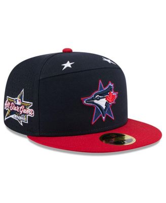 New Era - Men's Navy/Red Toronto Blue Jays 2025 MLB All-Star Game Workout Side Patch 59FIFTY Fitted Hat