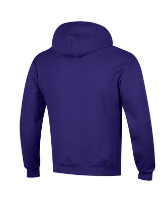 Men's Purple Washington Huskies Basic Arch Fleece Pullover Hoodie