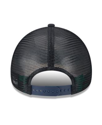 Men's Navy Houston Astros 2025 Big League Chew A-Frame 9FORTY Adjustable Trucker Hat