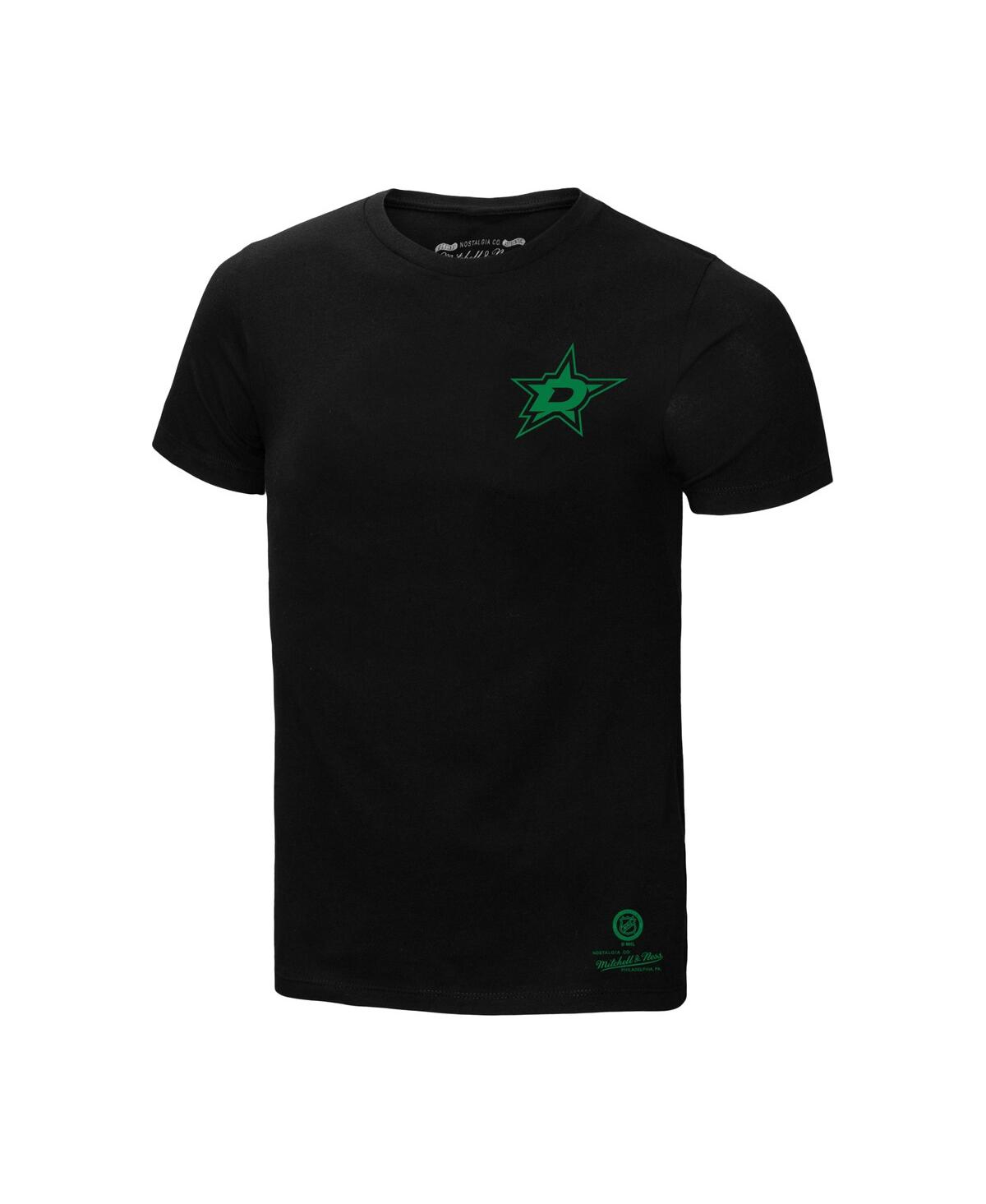 Mitchell & Ness Men's Black Dallas Stars Penalty Box 2.0 T-shirt In Black