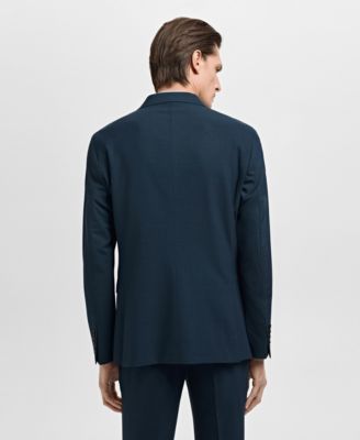 Men's Stretch-Fabric Super Slim-Fit Suit Jacket