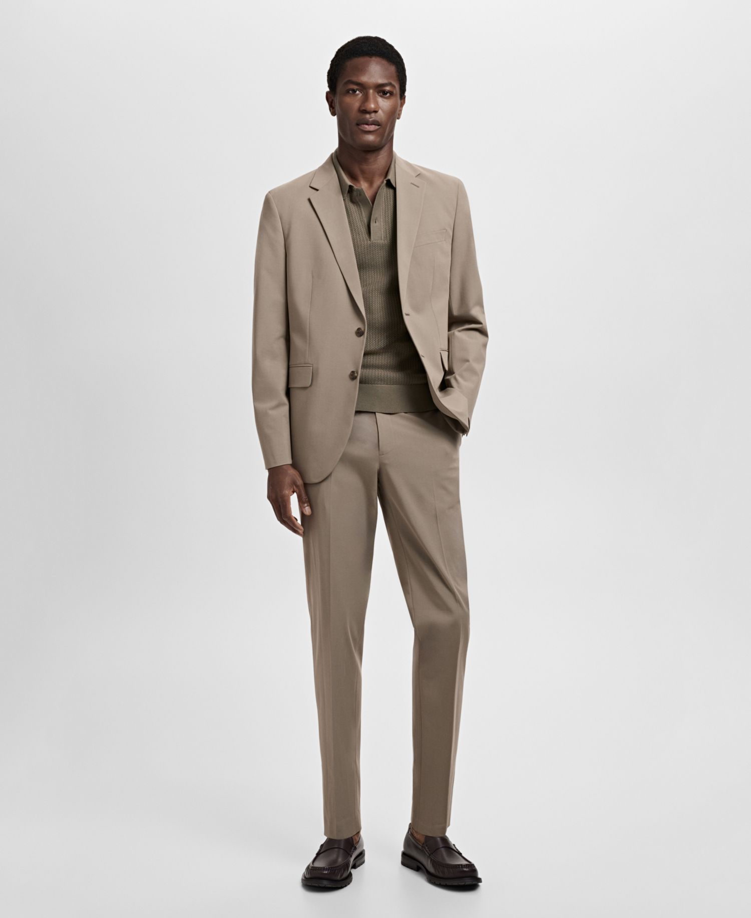 Men's Milan Slim-Fit Suit Blazer