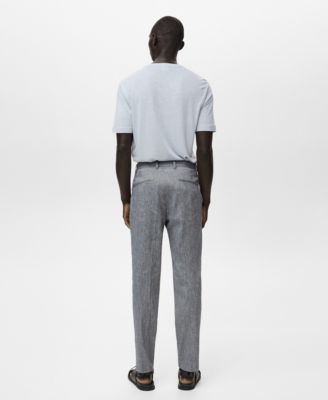 Men's Slim Fit Linen Pants