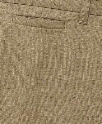 Men's Slim-Fit Linen Pants