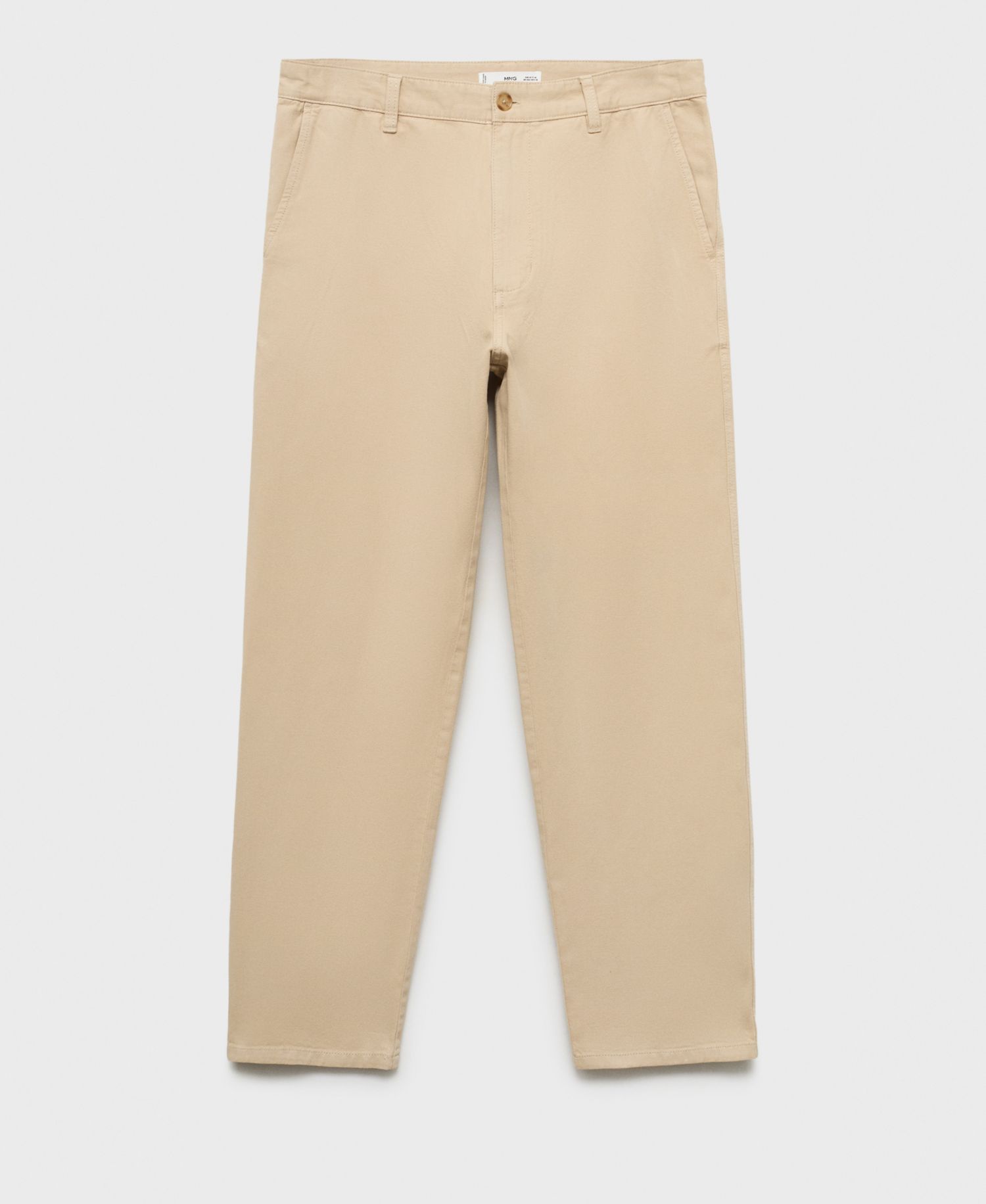 Men's Cotton-Linen Blend Regular-Fit Jeans