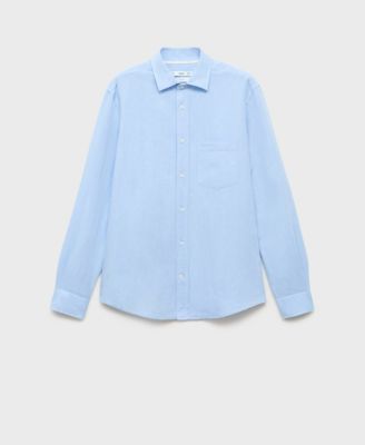 Men's Pocket Linen Shirt