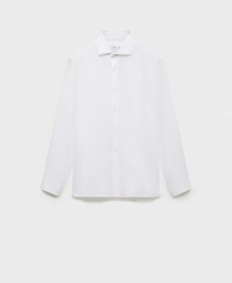 Men's Linen Slim-Fit Shirt