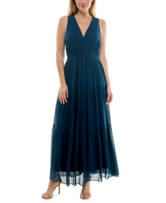 Taylor - Women's Sleeveless Chiffon Maxi Dress