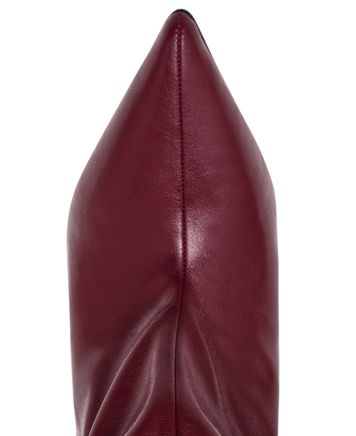 Steve Madden Women's Distortion Knee-high Wide-calf Slouch Wedge Boots In Burgundy