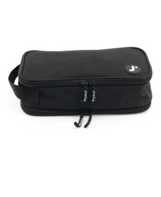 Doodle Pencil Case with Organizational Pockets and Handle Strap