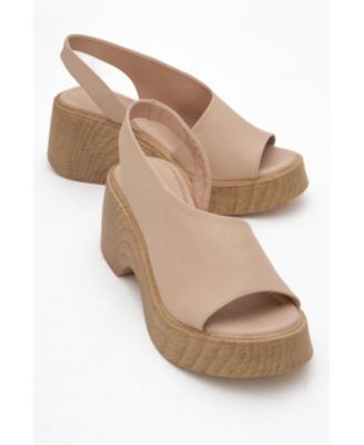 ROY Leather Wedge Sandal (Women)