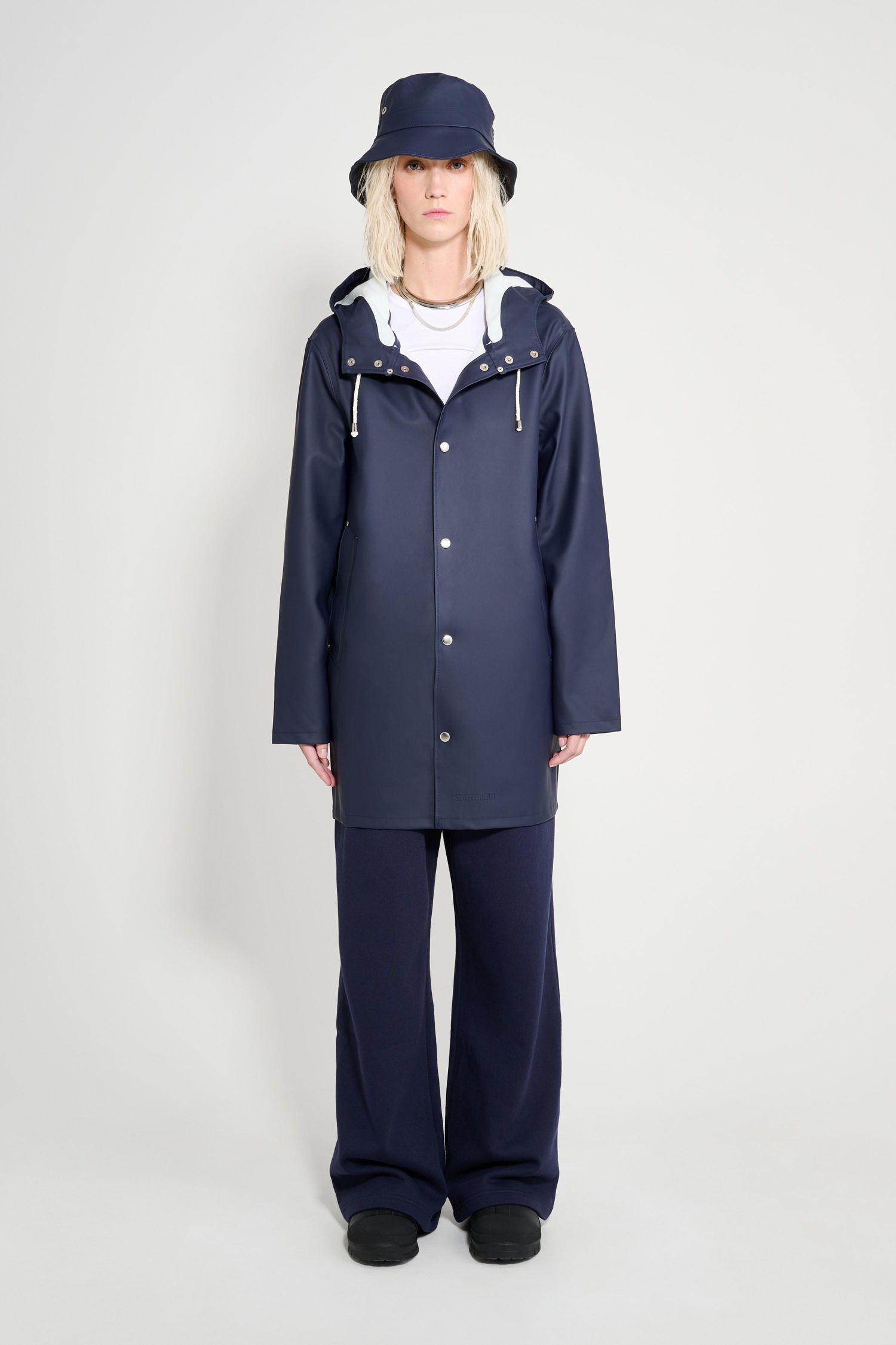 Women's Stockholm Long Sleeve Hooded Raincoat