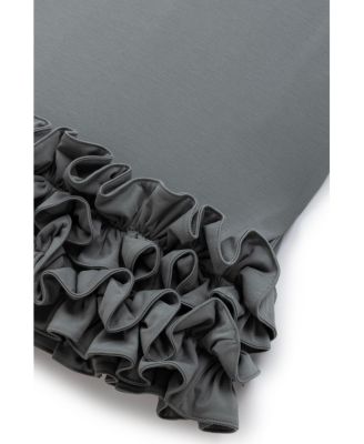 Women's Jersey Maxi Dress with Ruffle Detail