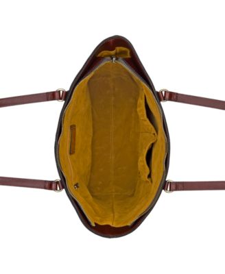 Meka Medium Leather Tote Bag