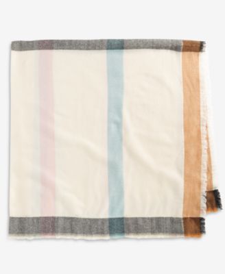 Colorblocked Blanket Wrap, Macy's Exclusive
