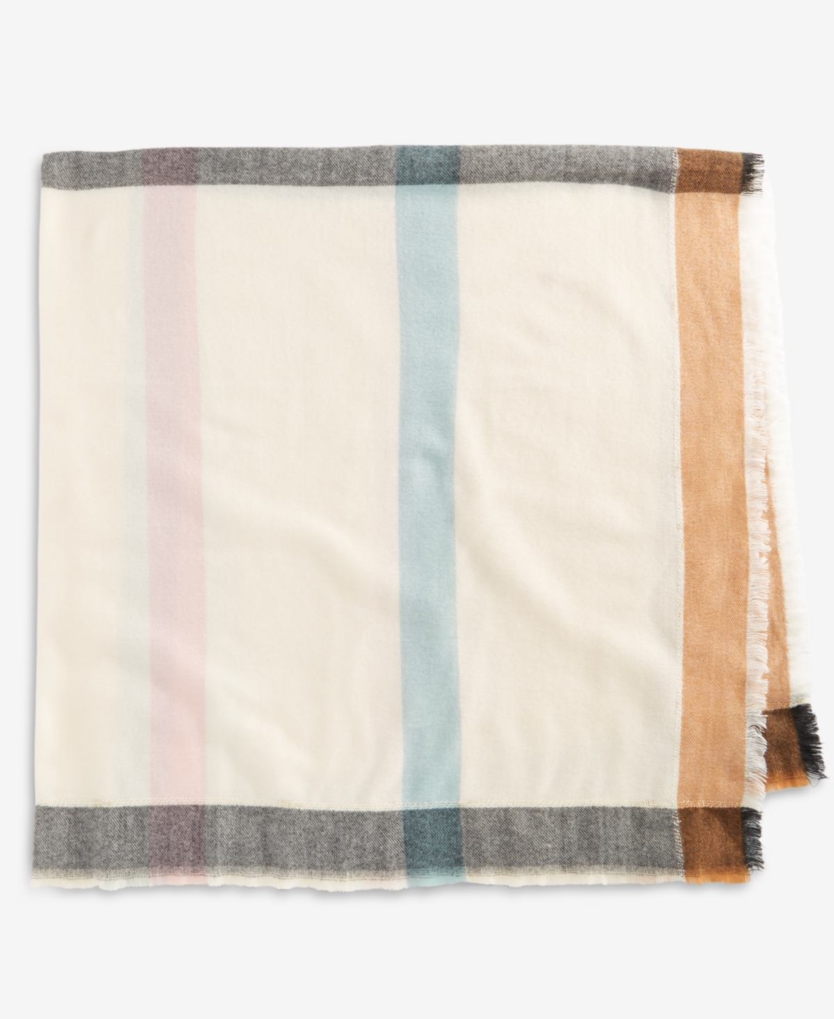 On 34th Colorblocked Blanket Wrap, Macy's Exclusive