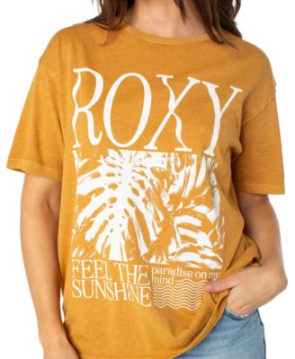Juniors' Feel The Sunshine Graphic Cotton T-Shirt 