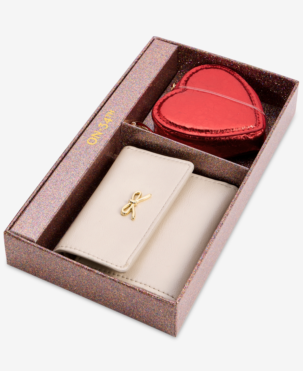 On 34th Boxed Maddynn Wallet & Heart Pouch Set, Macy's Exclusive