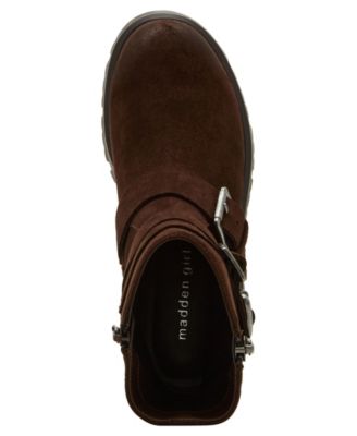 Women's Mally Moto Buckle Lug Sole Boots