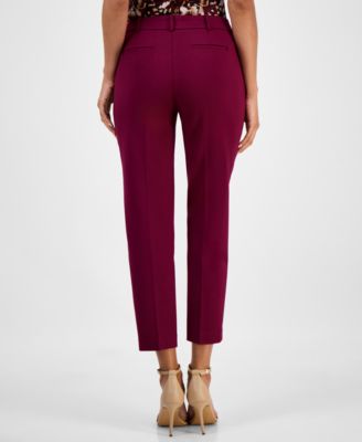 Women's Compression High-Rise Straight-Leg Pants, Macy's Exclusive