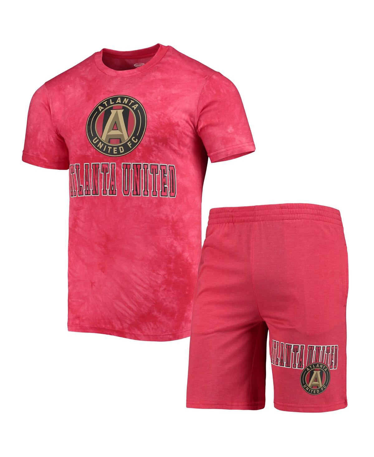 Men's 2-Piece Red Atlanta United Fc Billboard Top and Shorts Sleep Set - Red