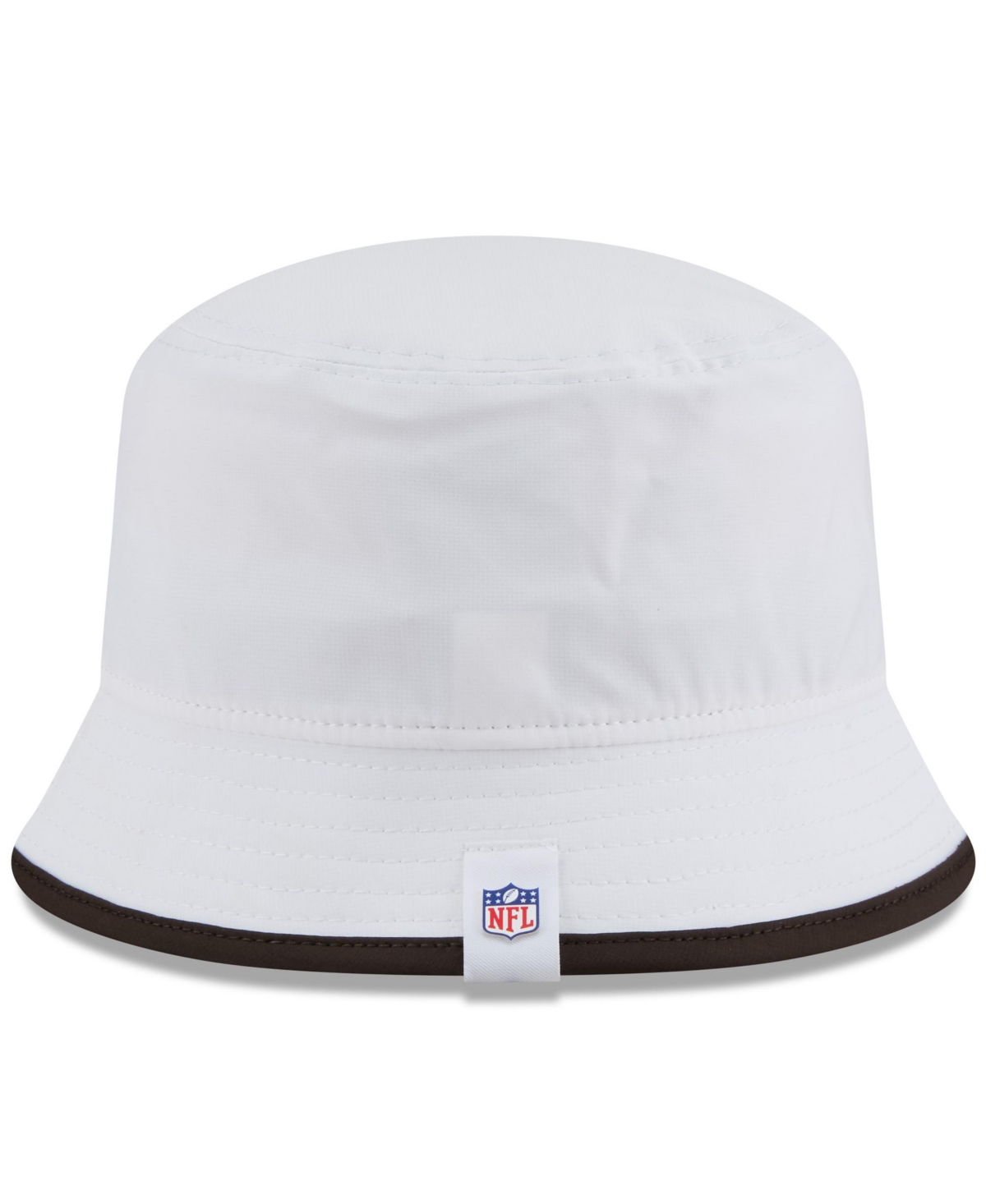 New Era Men's White Cleveland Browns 2025 Nfl Training Camp Stretch Bucket Hat In White