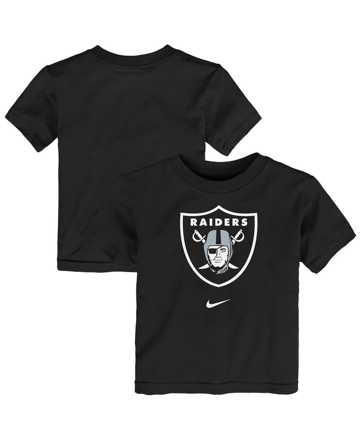 Nike Toddler Black Las Vegas Raiders Primary Logo Legend Performance T-shirt In Black