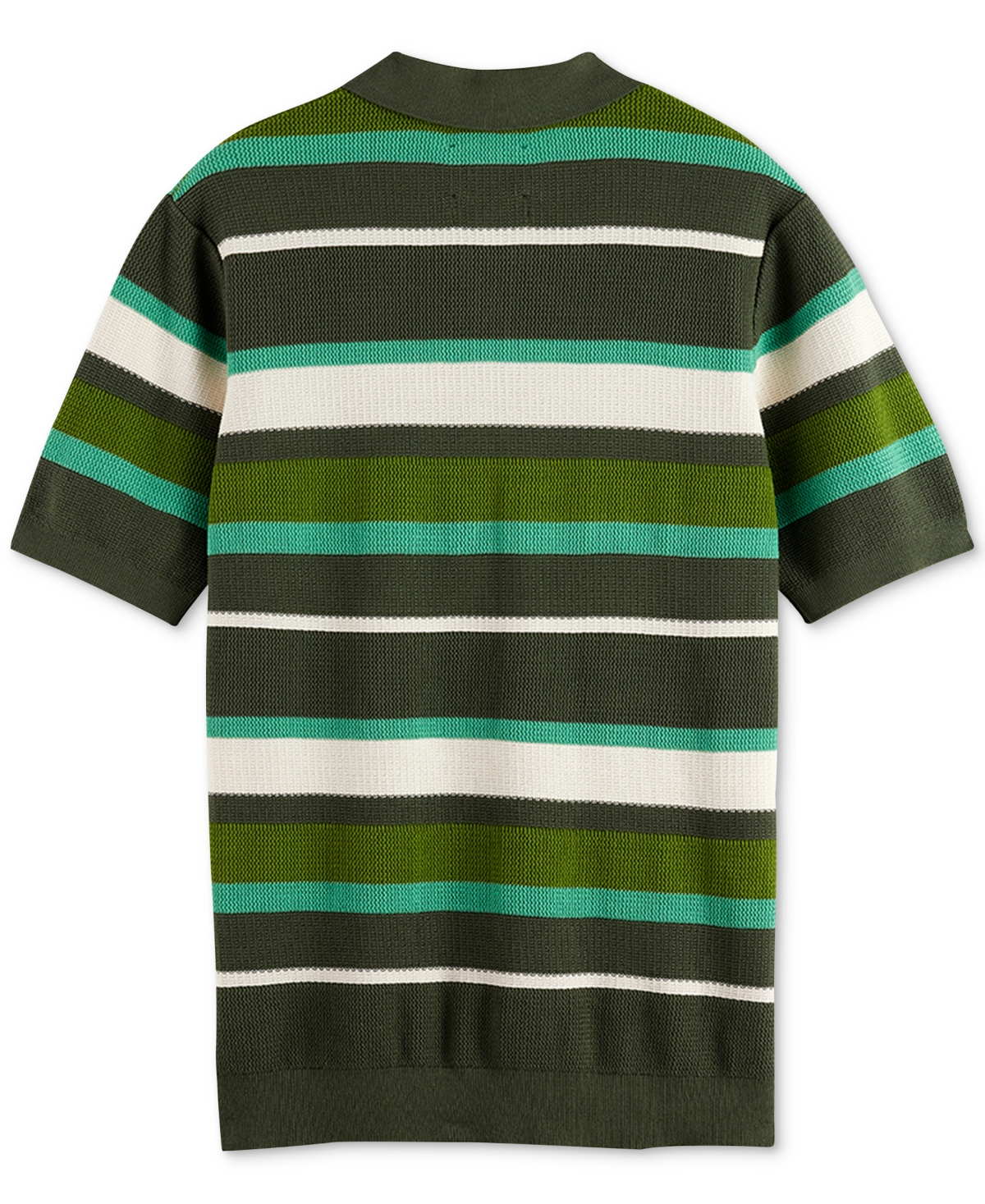 Scotch & Soda Men's Short Sleeve Striped Polo Shirt In Multi