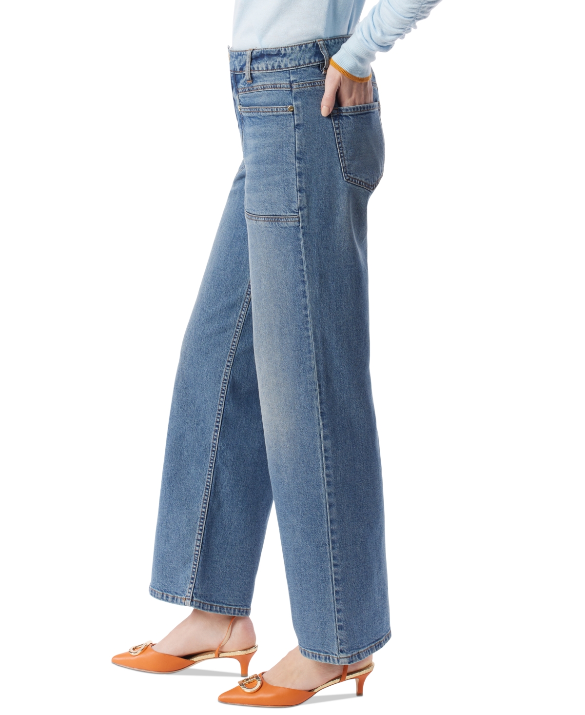 Dee Ocleppo Women's Astrid High-rise Wide-leg Jeans In Blue