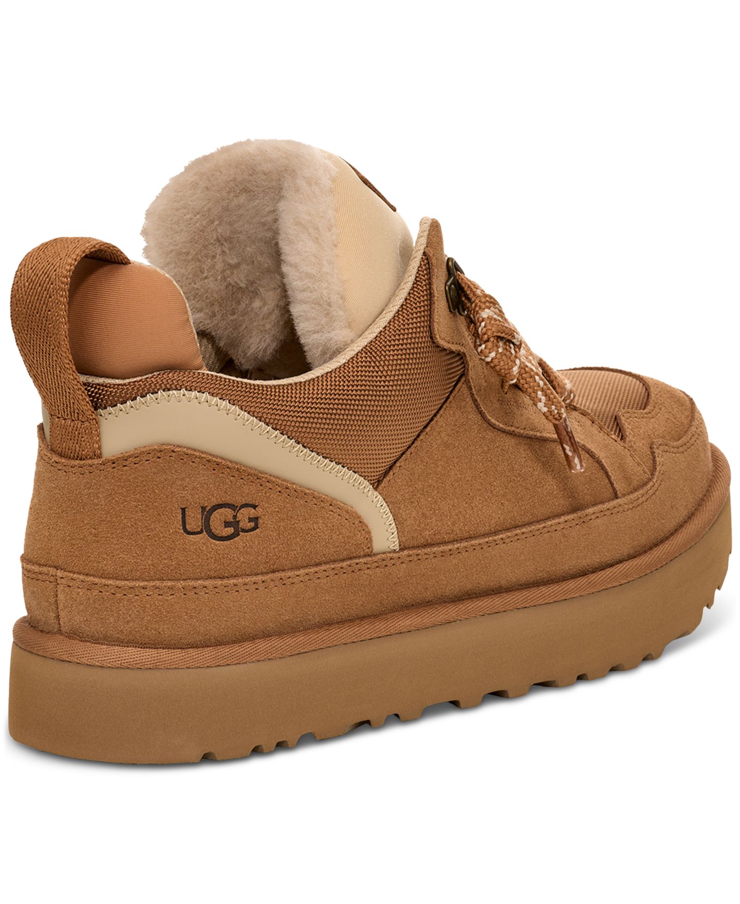Мужские ботинки UGG® Lowmel Low Boot, цвет: Каштановый — фото 4