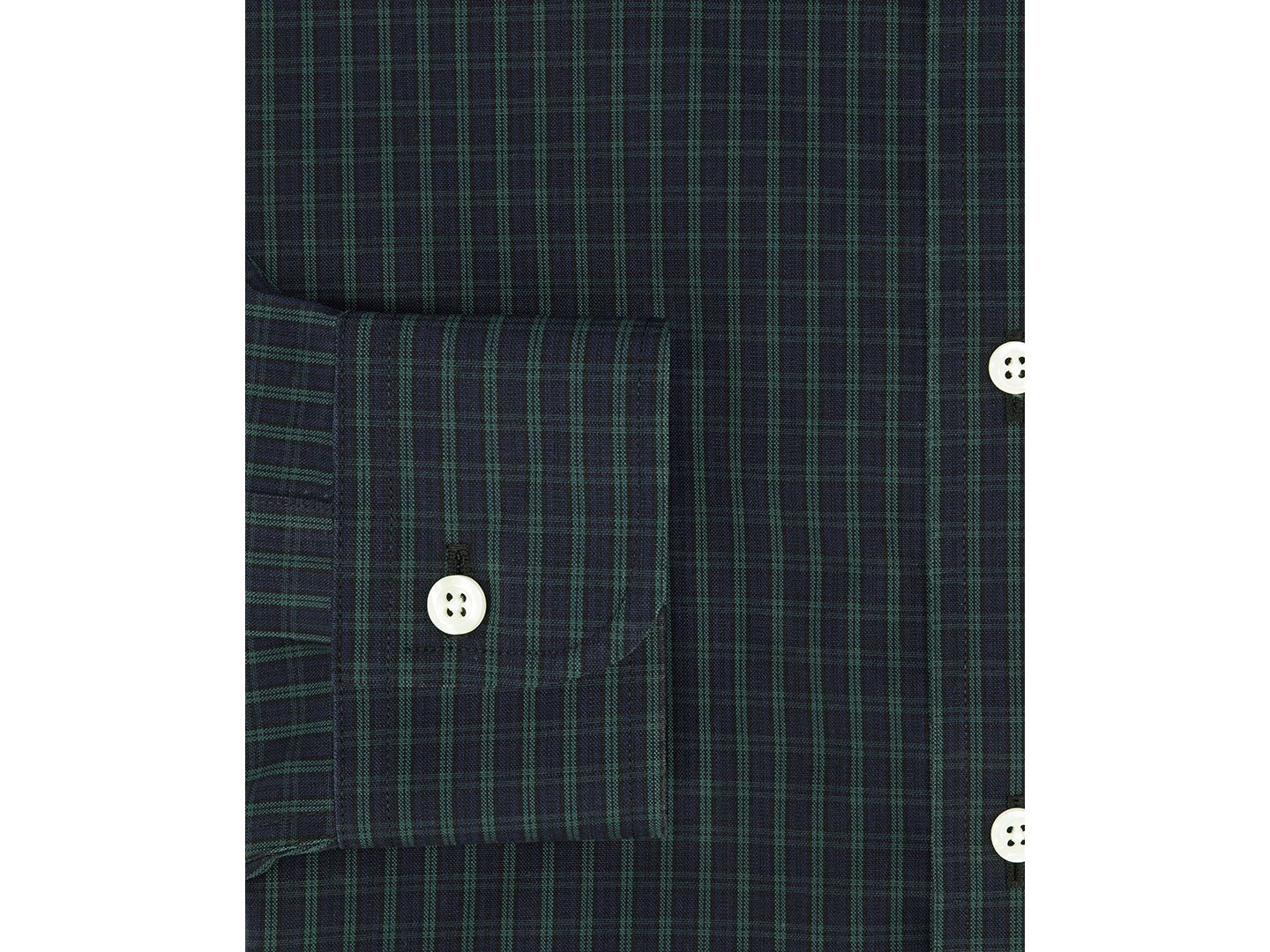 Мужская рубашка Brooks Brothers Regular-Fit Spread Collar Tartan Plaid Dress Shirt, цвет: Тёмно-синий разноцветный — фото 4