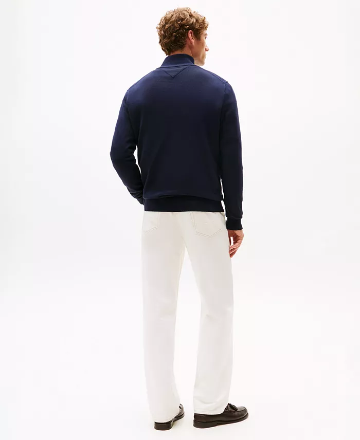 Men's Essential Quarter-Zip Knit Sweater - thumbnail 2