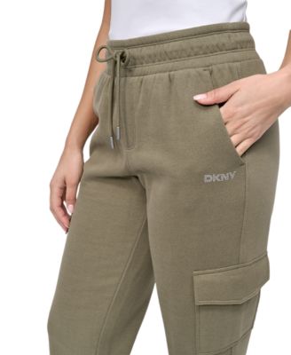 Women's Studded-Logo Cargo Joggers