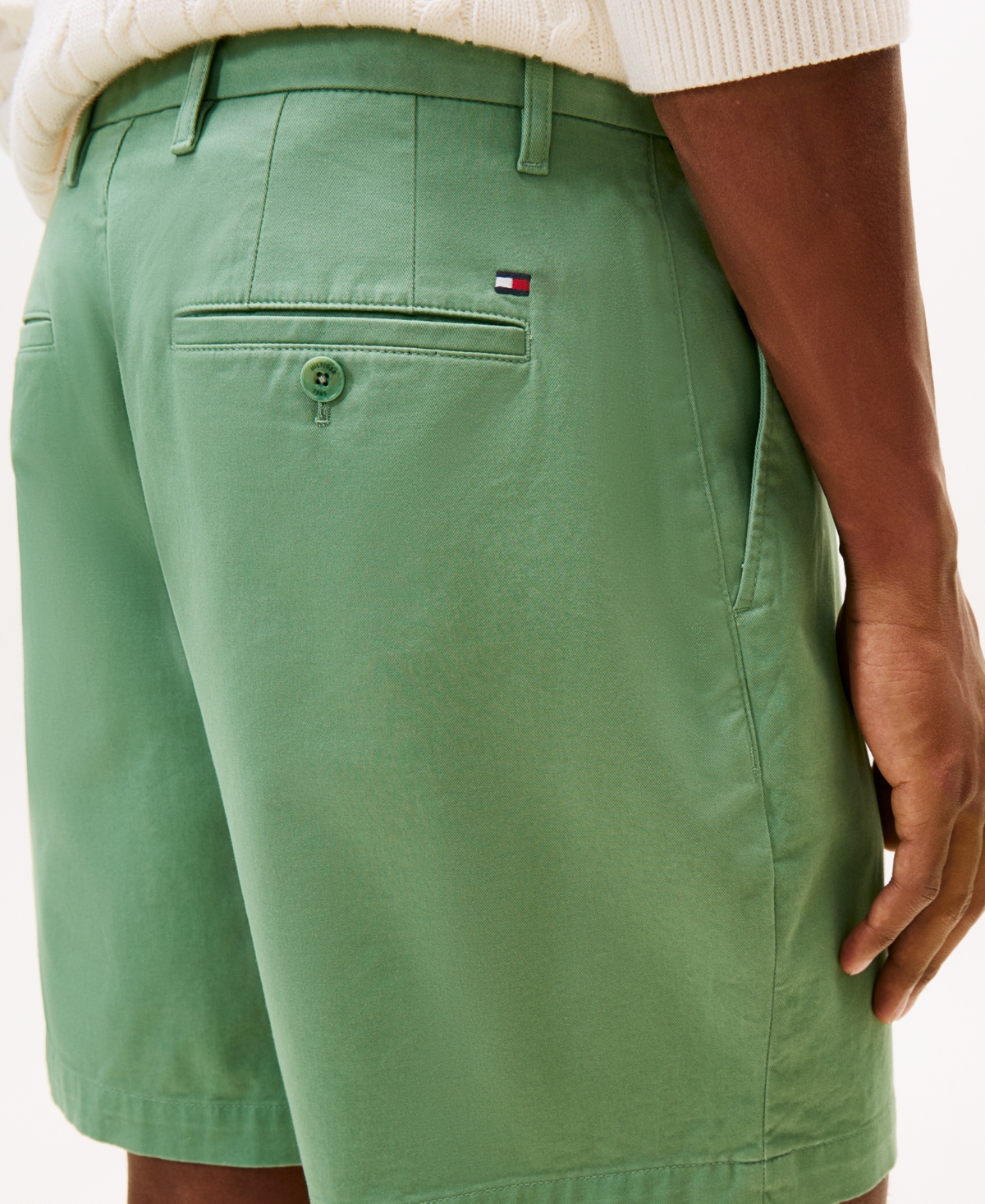 Tommy Hilfiger Men's Mercer 7" Stretch Shorts In Green