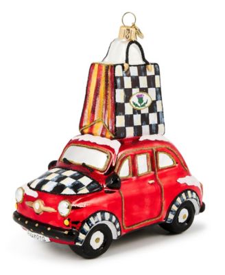 Christmas Shopping Car Ornament