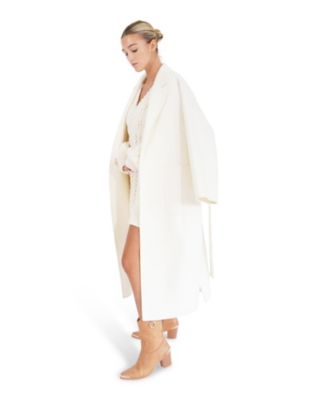 Women's Wide Awake Split Hem Overcoat