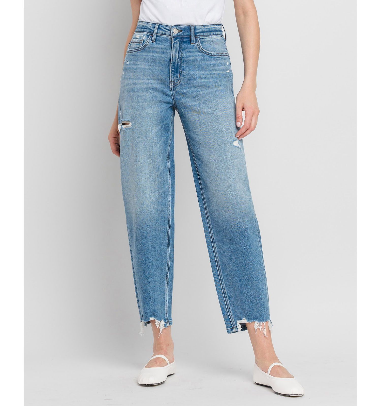 Women's Super High Rise Barrel Jeans