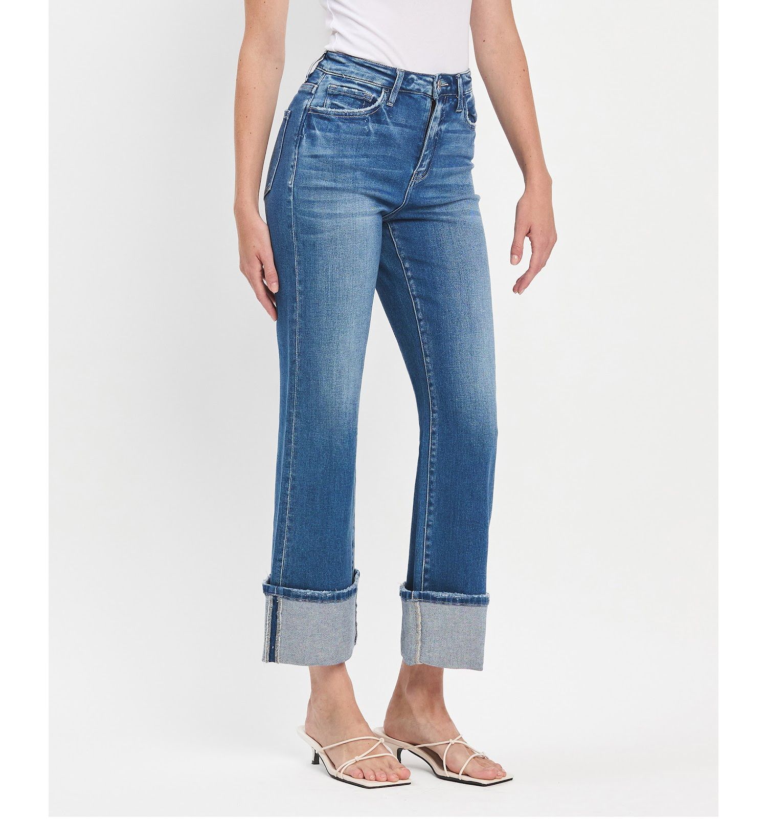 Women's Super High Rise Vintage-like Flare Jeans