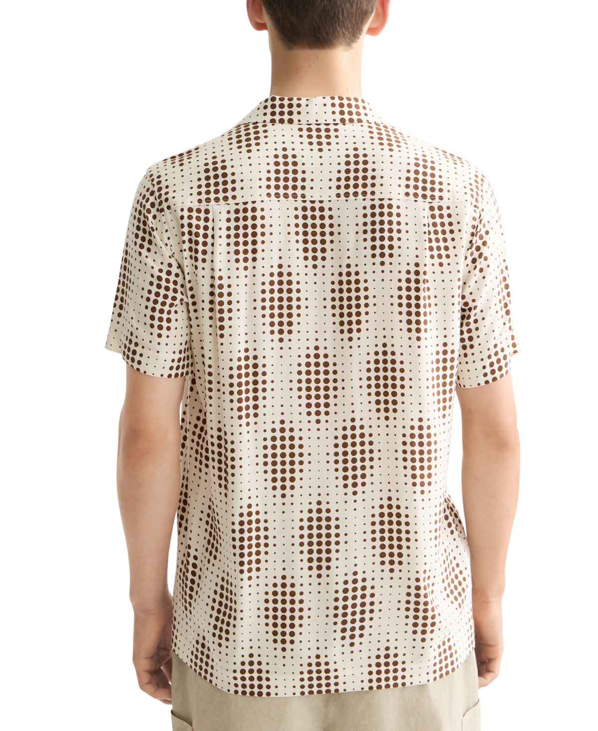Scotch & Soda Men's Relaxed Fit Short Sleeve Printed Button-front Camp Shirt In Multi