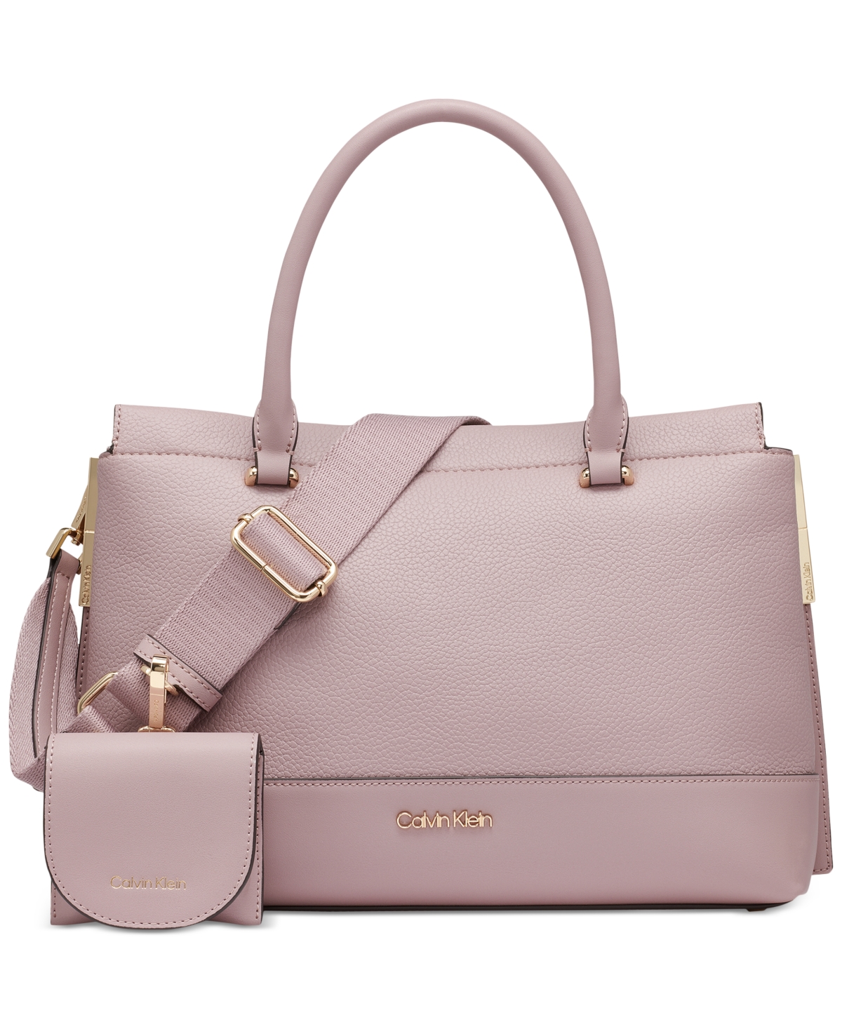 Calvin Klein Bianca Triple Compartment Convertible Satchel